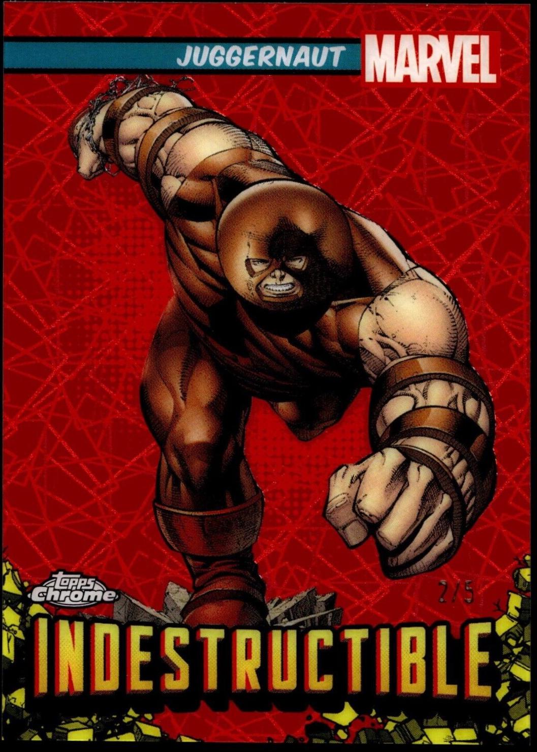 Juggernaut #I-8 Marvel 2024 Topps Chrome Indestructible