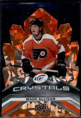 Wade Allison [Orange] #IC-47 Hockey Cards 2021 Upper Deck Ice Crystals Prices