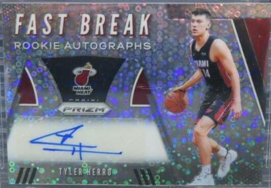 Tyler Herro Fast Break Disco discount Rookie PSA 9