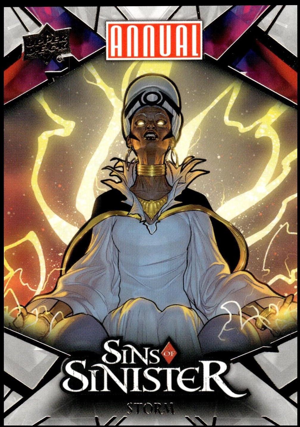 Storm #SS-6 Marvel 2023 Upper Deck Annual Sins of Sinister