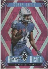 Corey Davis [Pink] #RR-30 Football Cards 2017 Panini Phoenix Rookie Rising Prices