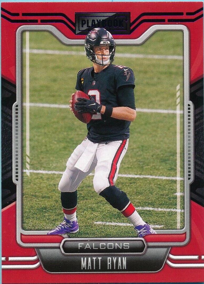 Matt Ryan [Purple] #4 Football Cards 2021 Panini Playbook