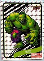 Hulk #B6 Marvel 2021 Upper Deck Annual Backscatters Prices