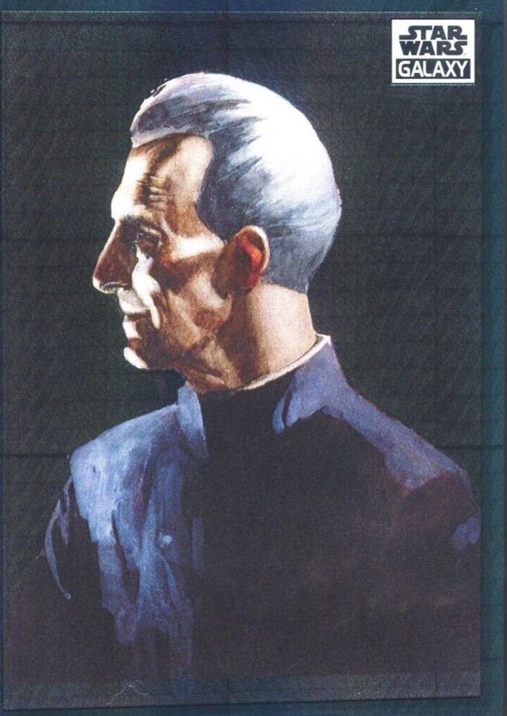 Grand Moff Tarkin [Prism Refractor] #20 Star Wars 2022 Topps Galaxy Chrome