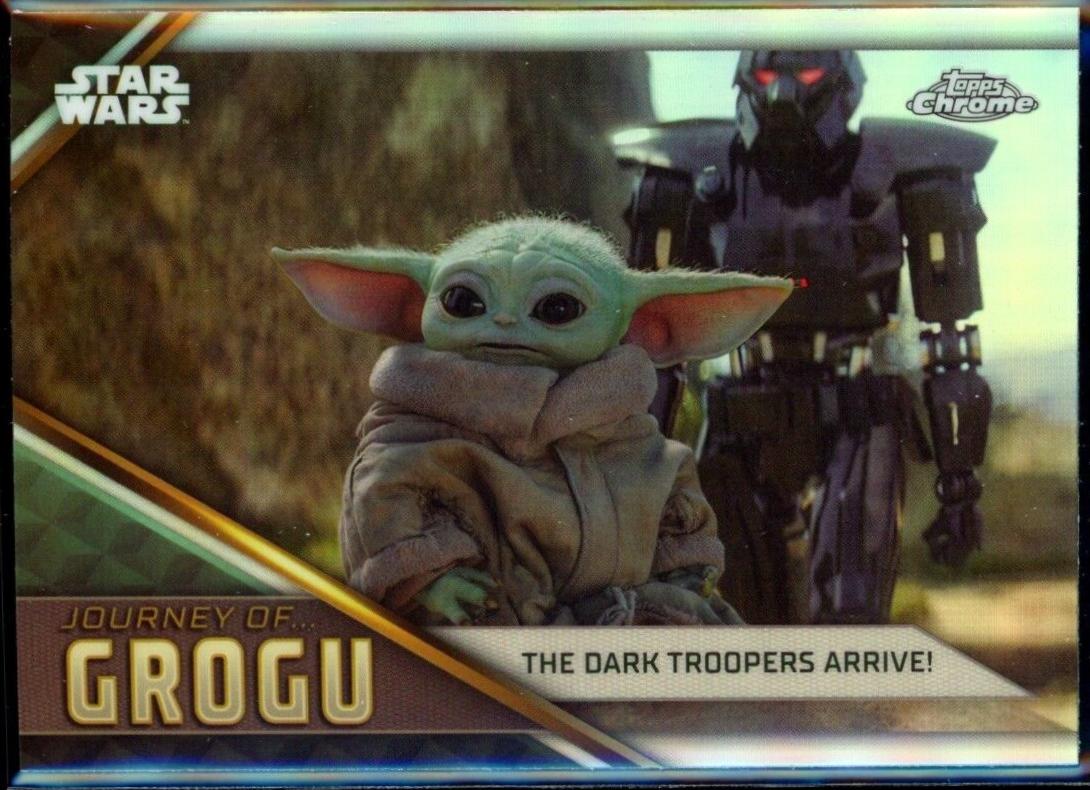 The Dark Troopers Arrive! #JG-14 Star Wars 2023 Topps Chrome Journey of Grogu