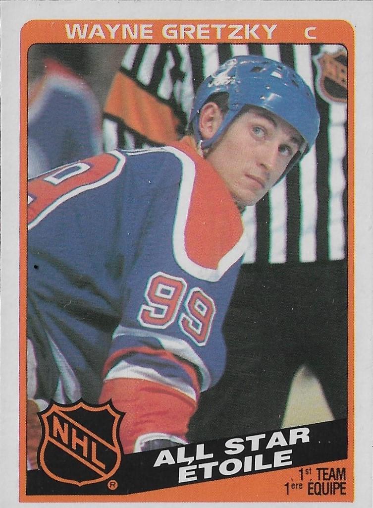 1984 deals OPC Wayne Gretzky grade 8