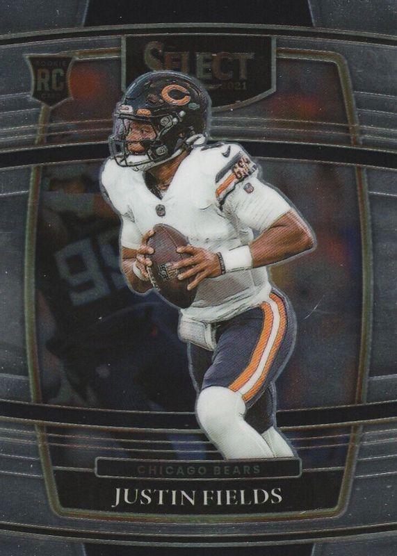 2021 Panini Select Football deals Justin Fields Concourse Rookie PSA 10 GEM MT #50