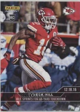 Tyreek Hill #358 Football Cards 2016 Panini Instant NFL