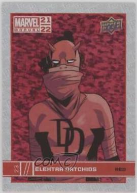 Elektra Natchios #23 Marvel 2021 Upper Deck Annual