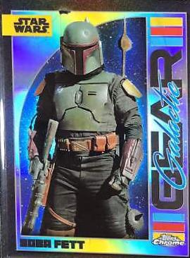 Boba Fett #GG-21 Star Wars 2024 Topps Chrome Galactic Gear