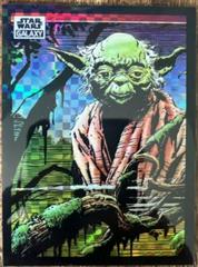 Yoda on Dagobah [X-fractor] #32 Star Wars 2022 Topps Galaxy Chrome Prices