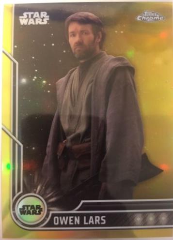 Owen Lars [Gold Refractor] #11 Star Wars 2023 Topps Chrome