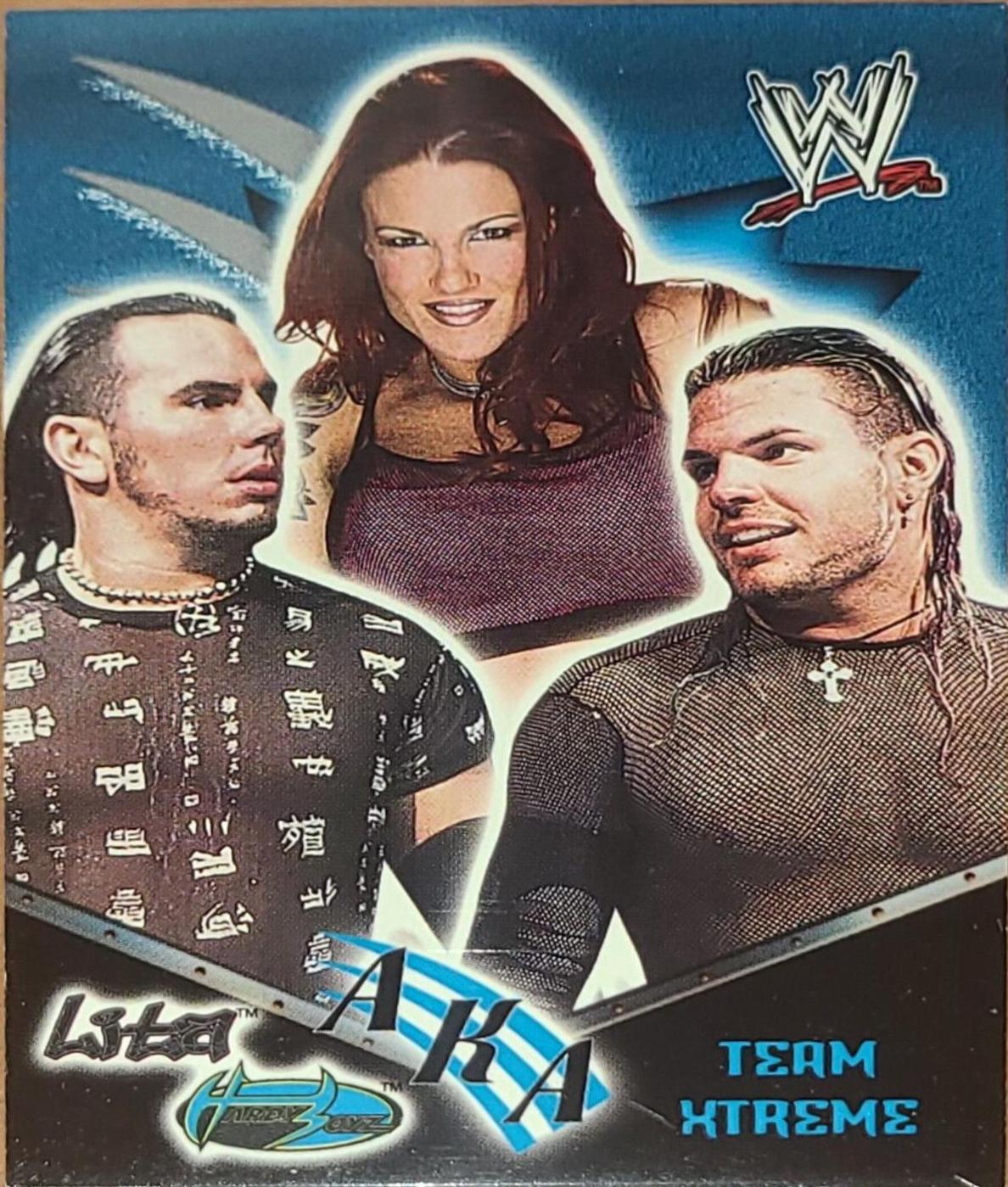 Jeff Hardy, Matt Hardy, Lita #90 Wrestling Cards 2002 Fleer WWF Royal Rumble