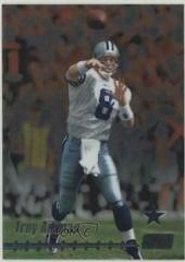 Troy Aikman [Jumbo] #C14 Football Cards 1999 Stadium Club Chrome Preview Prices