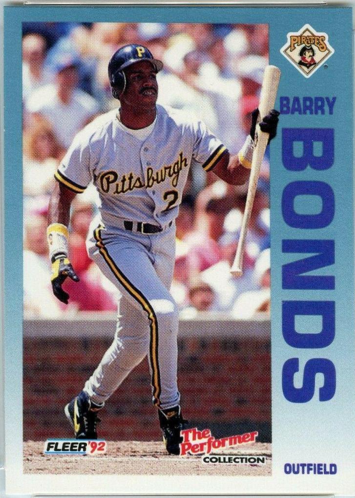 Barry Bonds #23 Baseball Cards 1992 Fleer 7 Eleven Citgo