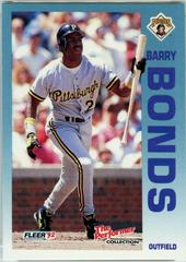 Barry Bonds #23 Baseball Cards 1992 Fleer 7 Eleven Citgo Prices