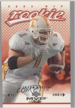 Jason Witten [Silver] #407 Football Cards 2003 Upper Deck MVP