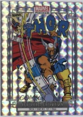 Thor #IC17 Marvel 2023 Upper Deck Platinum Iconic Covers