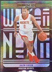 Jalen Green [Holo] #2 Basketball Cards 2021 Panini Hoops We Got Next Prices