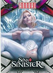 Emma Frost #SS-4 Marvel 2023 Upper Deck Annual Sins of Sinister Prices