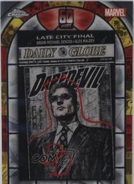 Secret Identity Revealed #DD-8 Marvel 2024 Topps Chrome Daredevil 60th Anniversary