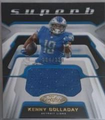 Kenny Golladay #SU-KG Football Cards 2019 Panini Certified Superb Swatches Prices