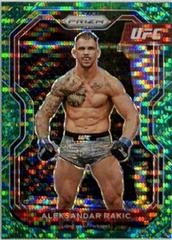 Aleksandar Rakic [Green Pulsar] #16 Ufc Cards 2021 Panini Prizm UFC Prices