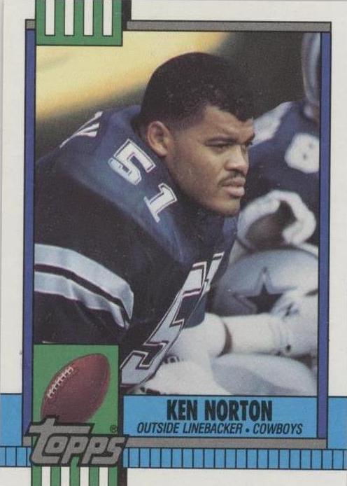 Ken Norton #486 Football Cards 1990 Topps