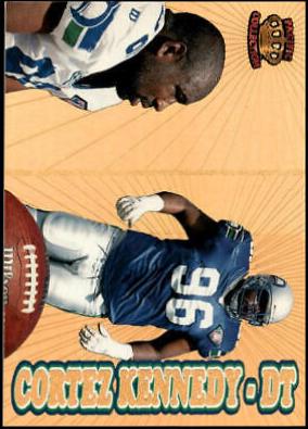 Cortez Kennedy [Gold] #192 Football Cards 1995 Pacific Prisms