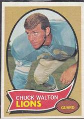 Chuck Walton #121 Football Cards 1970 Topps Prices