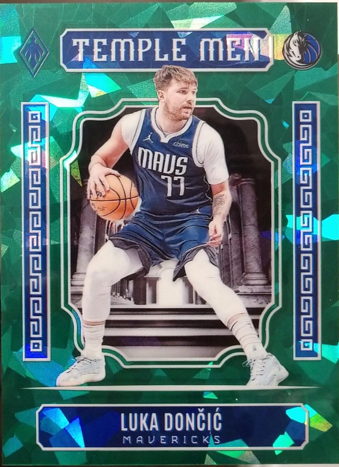 Luka Doncic [Green Ice] 13 Prices 2023 Panini Phoenix Temple Men