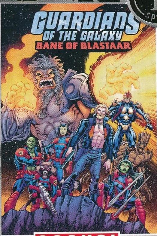 Guardians of the Galaxy: Bane of Blastaar #N1S-16 Marvel 2023 Upper Deck Annual Number 1 Spot