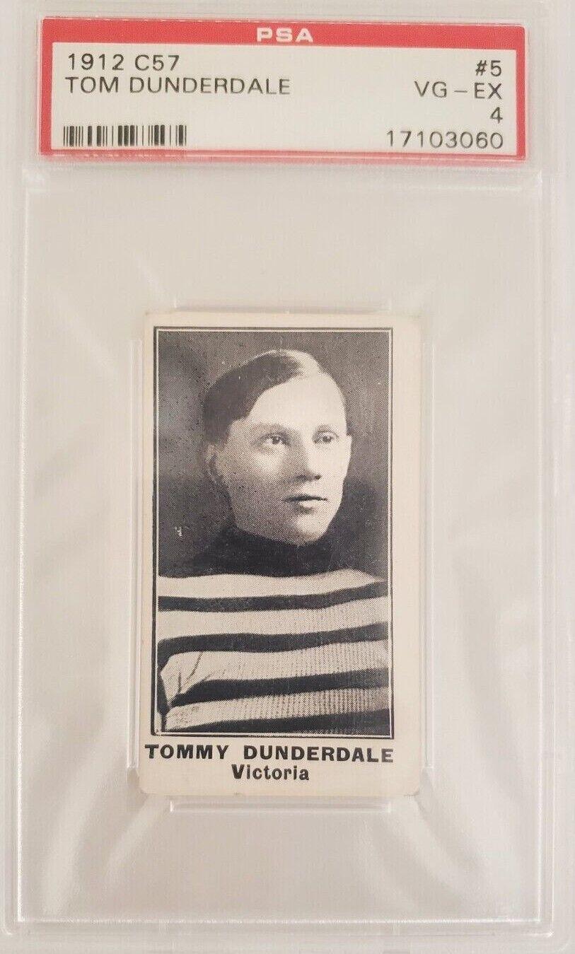 Tom Dunderdale #5 Hockey Cards 1912 C57