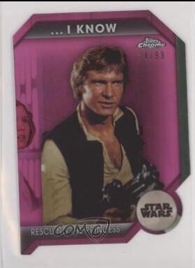 Rescuing The Princess #ILY-1B Star Wars 2024 Topps Chrome I Love You I Know