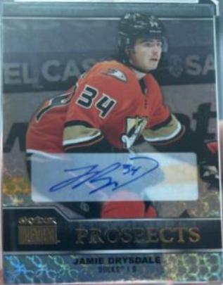 Jamie Drysdale [Sapphire Autograph] #PP-20 Hockey Cards 2021 Skybox Metal Universe Premium Prospects