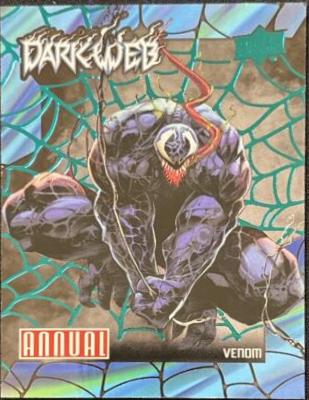 Venom [Turquoise] #DW-11 Marvel 2023 Upper Deck Annual Dark Web