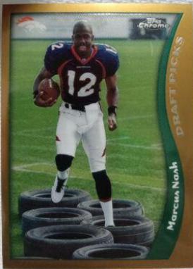 Marcus Nash #126 Football Cards 1998 Topps Chrome