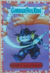 Puppet Mas-STERLING [Red] #13a Garbage Pail Kids Oh, the Horror-ible Prices