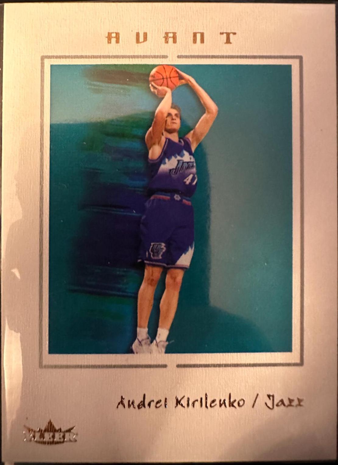 Andrei Kirilenko #45 Basketball Cards 2003 Fleer Avant