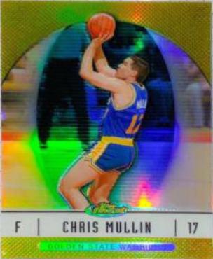 Chris Mullin [Gold Refractor] #46 Basketball Cards 2006 Finest