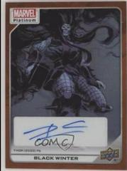 Black Winter [Autograph Orange Rainbow] #127 Marvel 2023 Upper Deck Platinum Prices