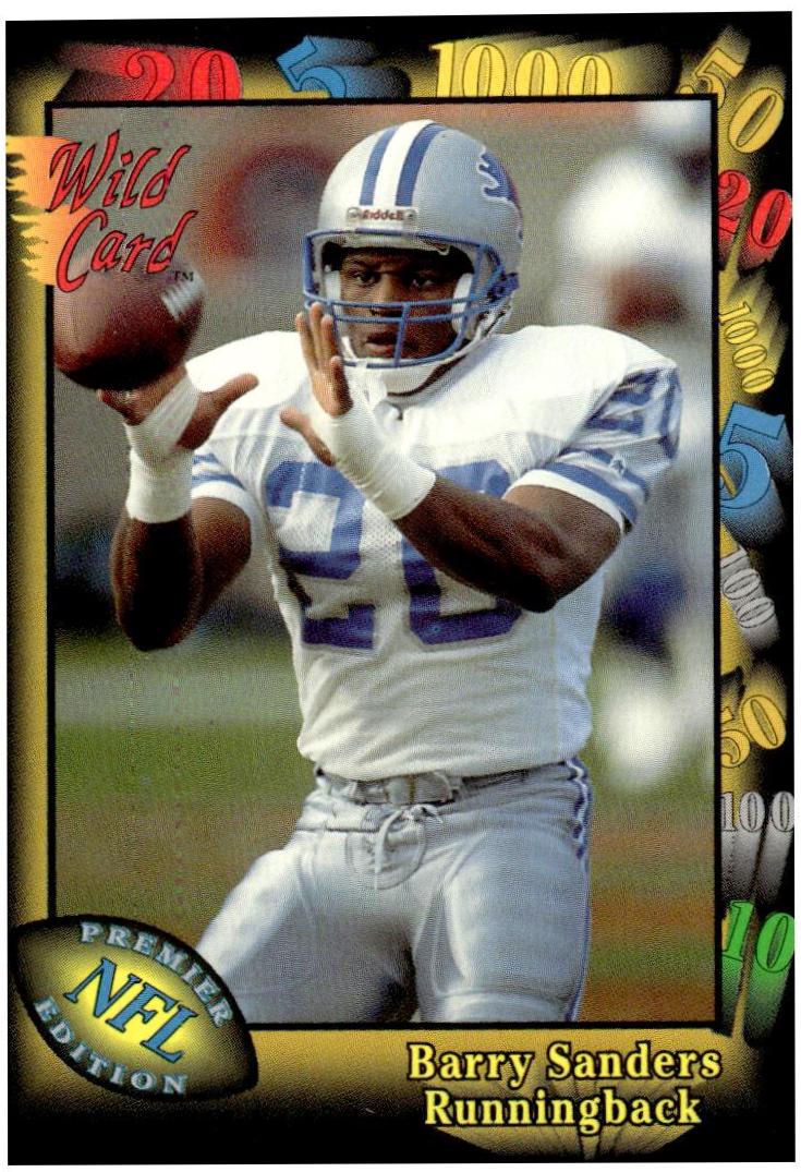 Barry Sanders #89 Prices | 1991 Wild Card | Football Cards