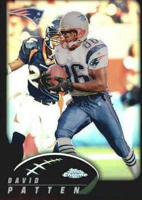 David Patten #116 Football Cards 2002 Topps Chrome