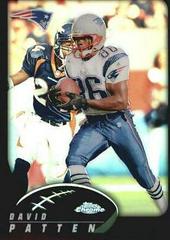 David Patten #116 Football Cards 2002 Topps Chrome Prices