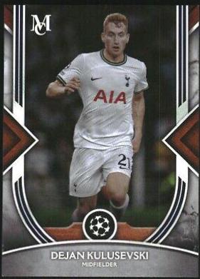 Carte Auto Dejan Kulusevski Topps Juventus 2021-22 - Autographe #AU-DK - Collection