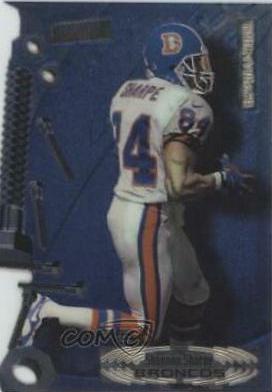 Shannon Sharpe [Members Only] #T5c Football Cards 1997 Stadium Club Triumvirate