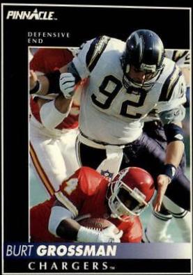 Burt Grossman #109 Football Cards 1992 Pinnacle