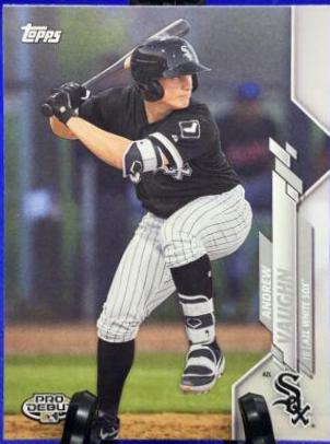 Andrew Vaughn #PD-124 Baseball Cards 2020 Topps Pro Debut