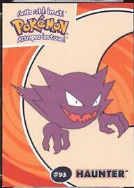 Haunter #12 Pokemon Danone Stadium Tip