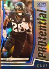 Breece Hall [Showcase] #P-BH Football Cards 2022 Panini Score Protential Prices